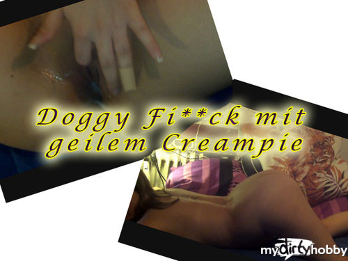 freeDuo - Doggy Fi**ck mit Sperma Creampie