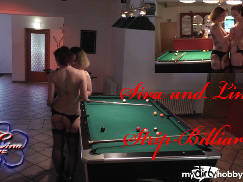 LinaLenz - Siva und Lina beim Strip-Billiard