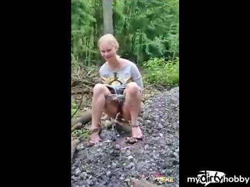blondehexe - Spontan outdoor abgepisst