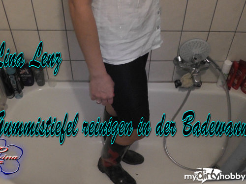 LinaLenz - Gummistiefel reinigen in der Badewanne 1.0