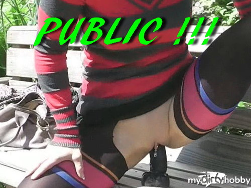 Popp-Sylvie in Riesiger Prügel im Park