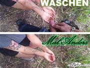 germandream2014 – Unterwegs die Hände mit Pisse gewaschen