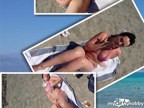 sweetundgeil - Mirco Bikini und Selbst gefickt am Strand