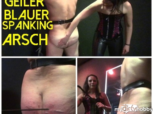 Darkbaby83 - GEILER blauer SPANKING Arsch