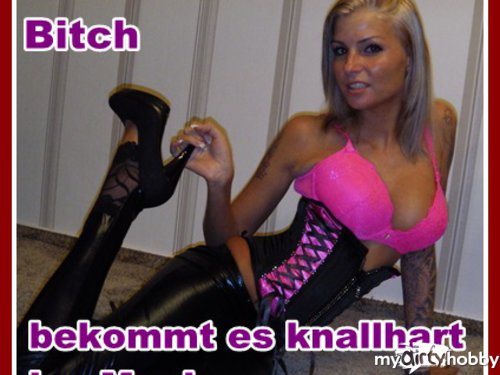 LilliePrivat - LACK-LEDER BITCH BEKOMMT SPERMADUSCHE