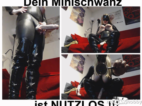 Fetisch-Studentin-Kare - Dein Minischwanz ist NUTZLOS !!! Sklavenloser !!