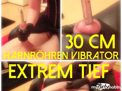 Darkbaby83 - 30 cm Harnröhren Vibrator-EXTREM tief