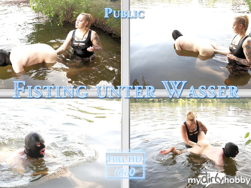 Mistress-Plastique - Fisting unter Wasser