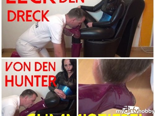 Darkbaby83 - LECK den DRECK von den HUNTER Gummistiefel