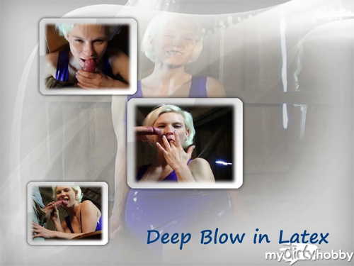 Kim-van-Staart - Deep Blowjob in Latex