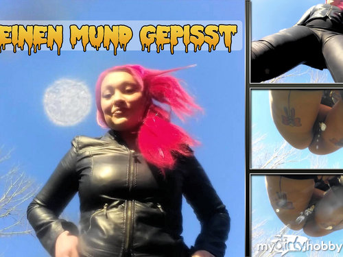 Mistress-Plastique - In deinen Mund gepisst