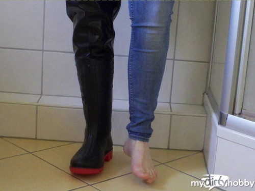 DeineGier in Gummistiefel nur welche?