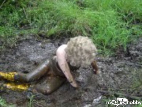 jasmin061 - Schlammvideo.. ,Teil 2