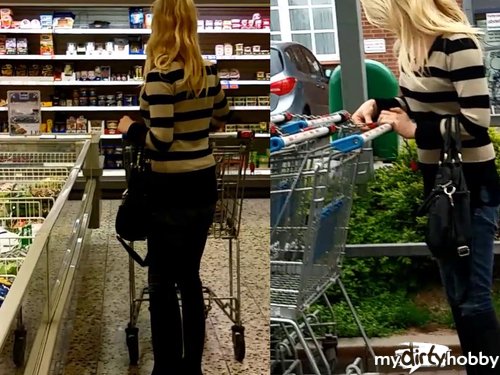 Anni-Trinity - Im Supermarkt heimlich gefilmt und abgeschleppt!!