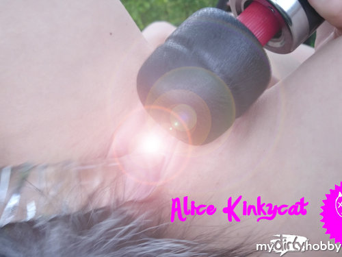 AliceKinkycat - Outdoor Masturbation - Kemnader See