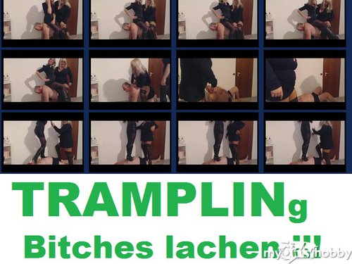 Miss-Busty-MilF - Trample Try mit ganz viel LACHEN!!!