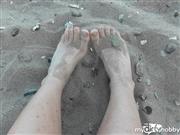 sugarKitty – Füße im Sand