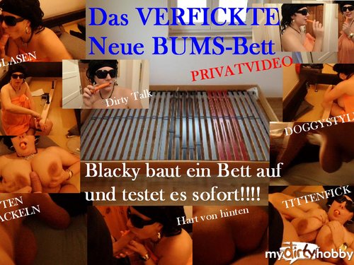 SEXY-BLACKY - Das VERFICKTE NEUE Bums-Bett
