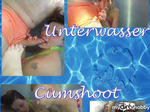 SonjaSexyAC - Unterwasser Cumshoot