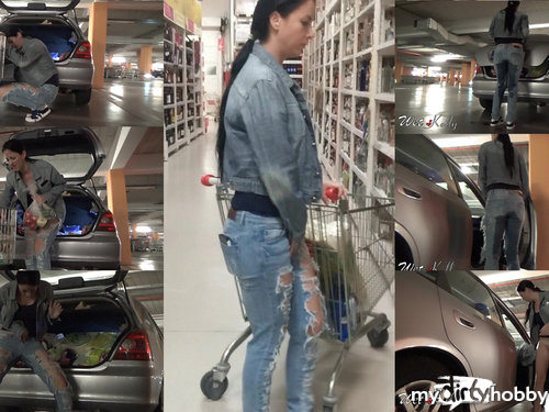 Wet-Kelly - Pee on my jeans at shopping