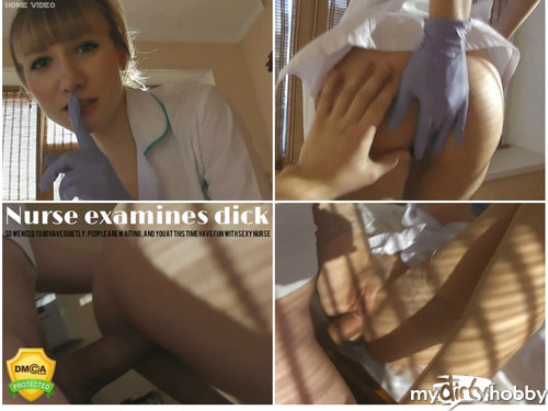 Angel-Desert - Nurse examines dick.