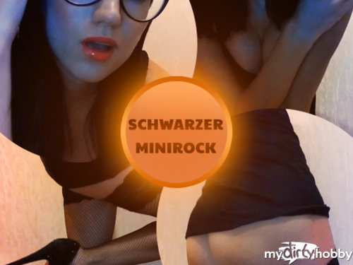 LovelyAlexandra - Schwarzer Minirock