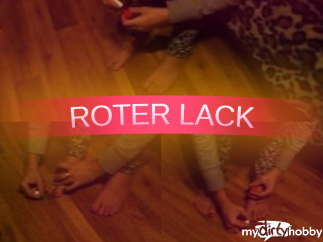 SexyVicky4U - Roter Lack