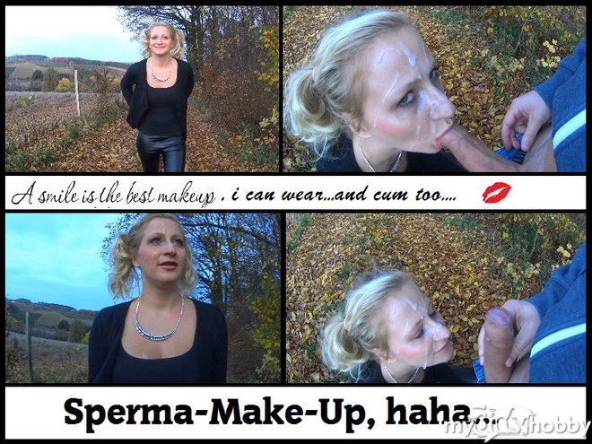 Skylabitch - Sperma-Make-Up, haha...