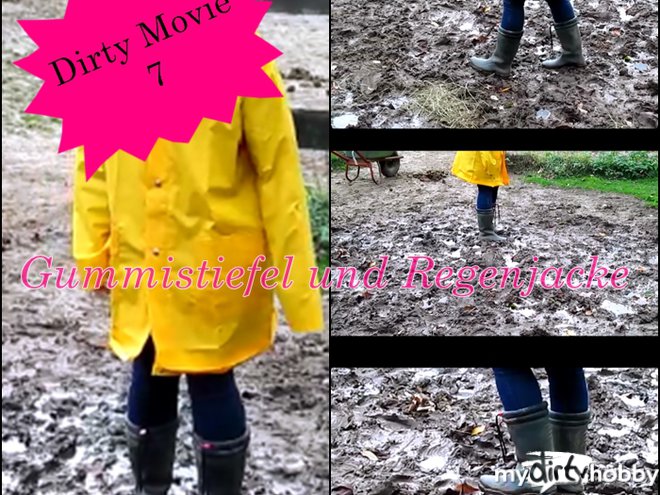 Vroni - Dirty Movie 7 - Gummistiefel und Regenjacke