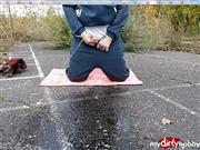 Andrei-s – Two pee on the sidewalk