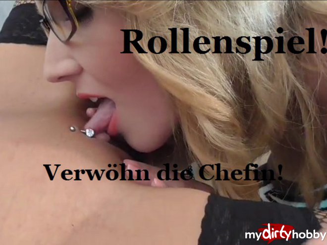 TatjanaYoung in Rollenspiel! Verwöhn die Chefin!