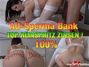 QueenParis – AO-SPERMA BANK ! TOP REINSPRITZ ZINSEN 100% !!!