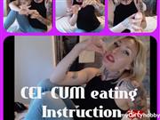 Lady_Demona – CEI /Cum eating instruction!  Wichsanweisung Spermaschlucken!