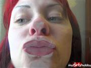 RussianBeauty – Customer wrote :Please press the nose and the mouth against the acryli