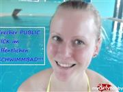 blondehexe – Frecher PUBLIC Fick im öffentlichen Schwimmbad